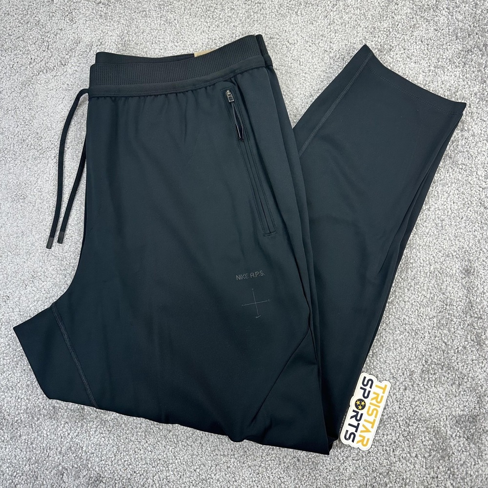 Nike Dri-FIT ADV APS Pants Mens XL Black Stealth Evaporation Joggers FN3020-010